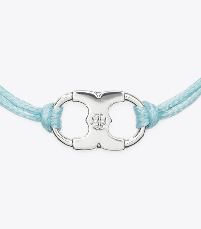 Tory Burch Embrace Ambition Bracelet - Tory Silver / Light Blue