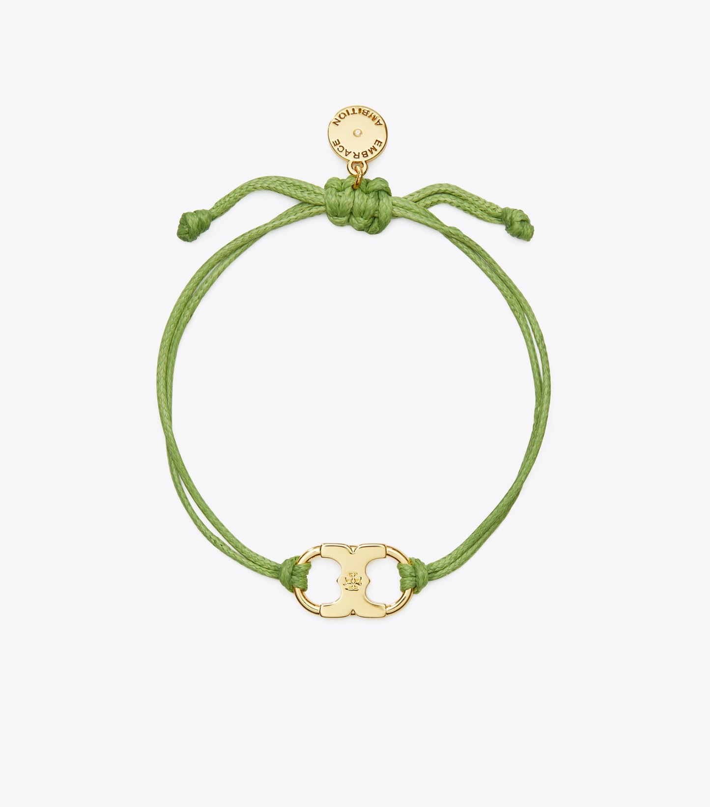Tory Burch Embrace Ambition Bracelet - Tory Gold / Light Green