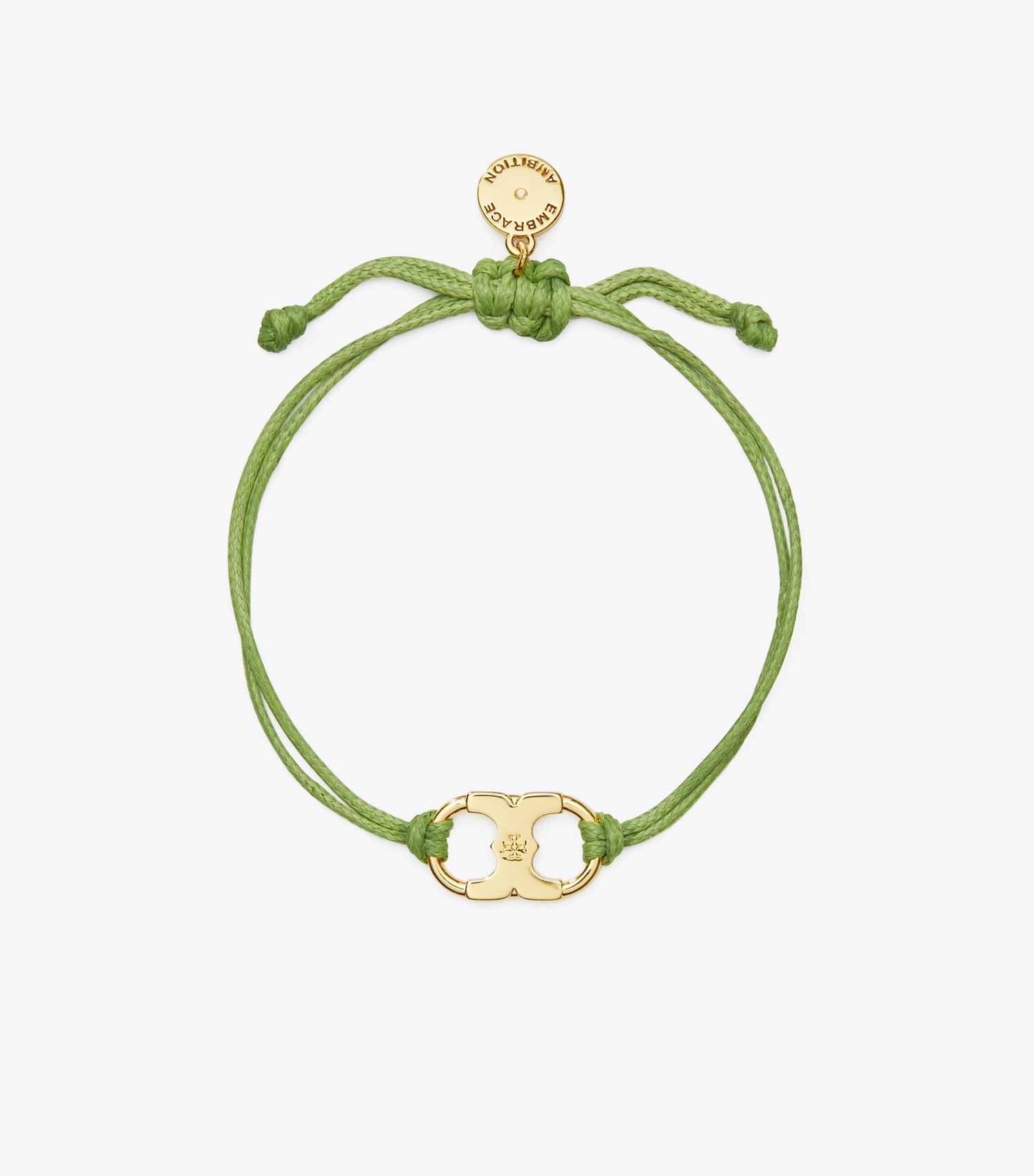 Tory Burch Embrace Ambition Bracelet - Tory Gold / Light Green