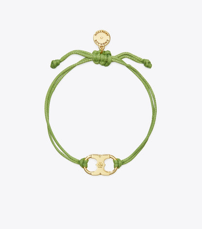 Tory Burch Embrace Ambition Bracelet - Tory Gold / Light Green