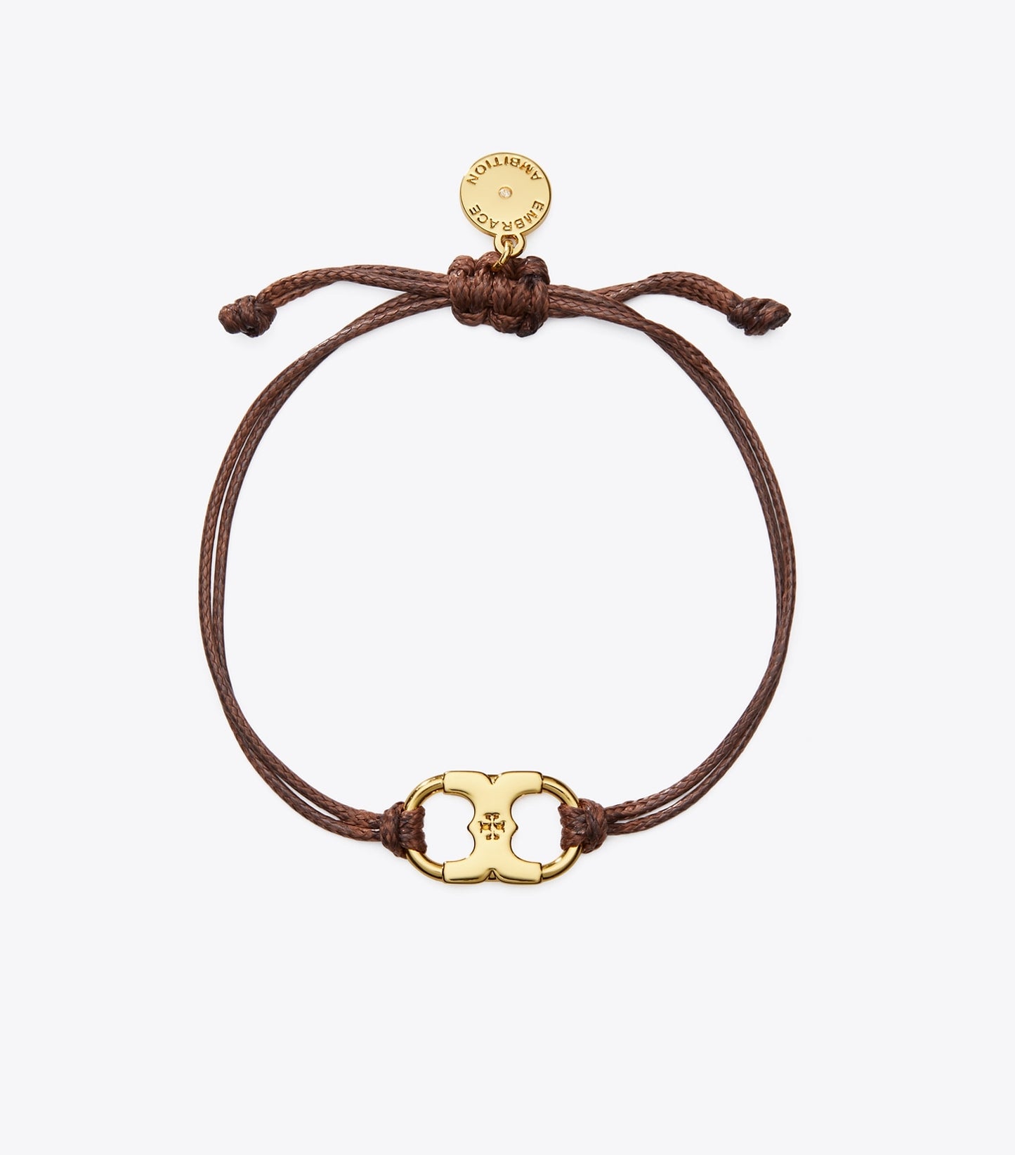 Tory Burch Embrace Ambition Bracelet - Tory Gold / Brown