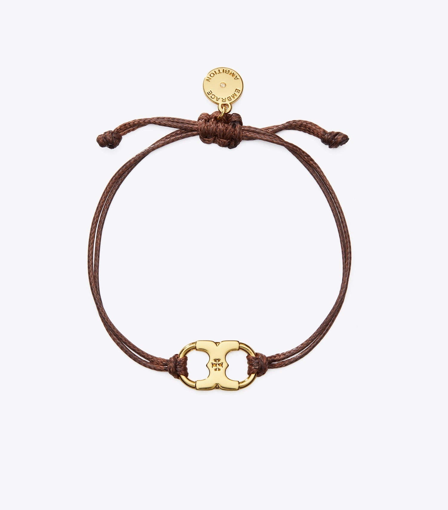 Tory Burch Embrace Ambition Bracelet - Tory Gold / Brown