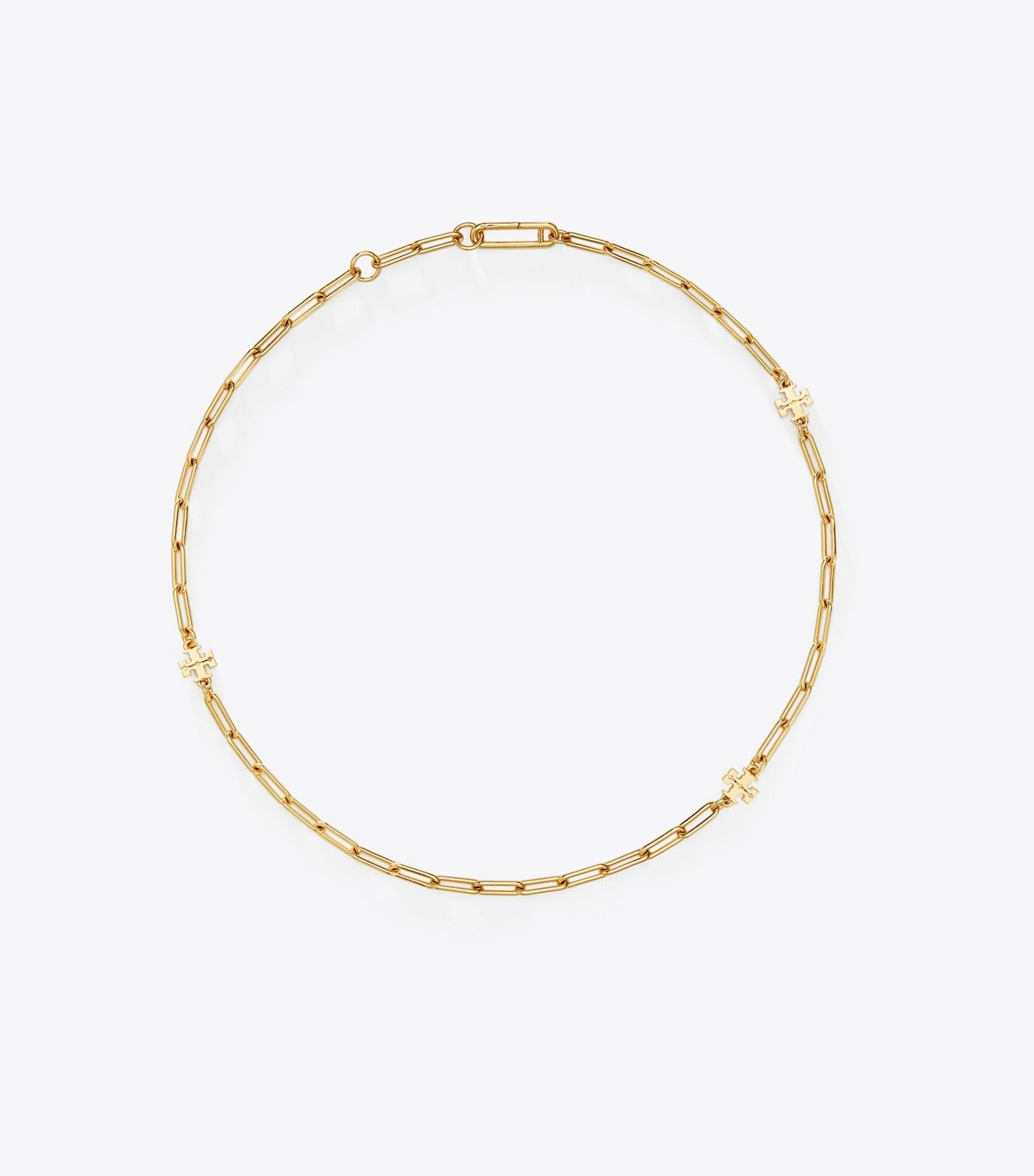 Tory Burch Icon Chain Necklace - Tory Gold