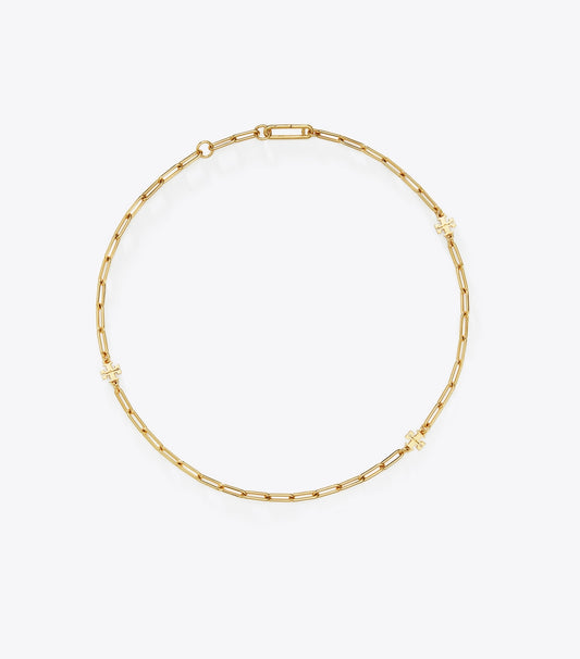 Tory Burch Icon Chain Necklace - Tory Gold