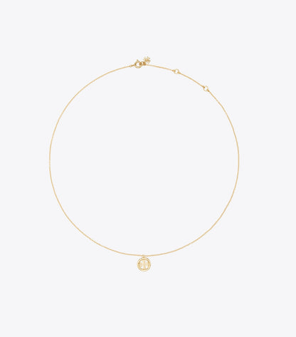 Tory Burch Icon Pendant Necklace - Tory Gold