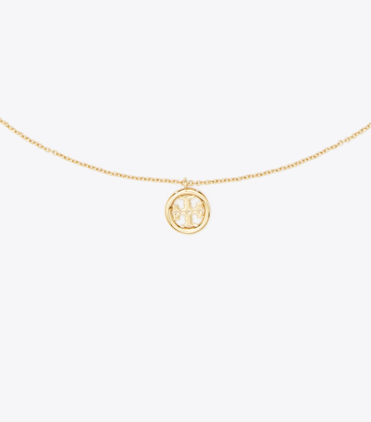Tory Burch Icon Pendant Necklace - Tory Gold