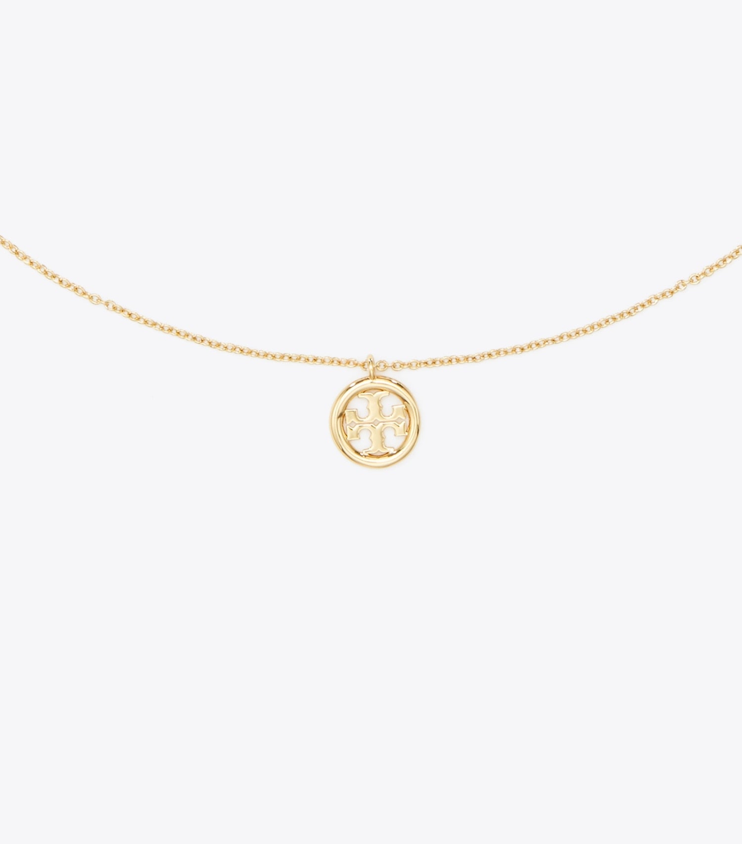 Tory Burch Icon Pendant Necklace - Tory Gold