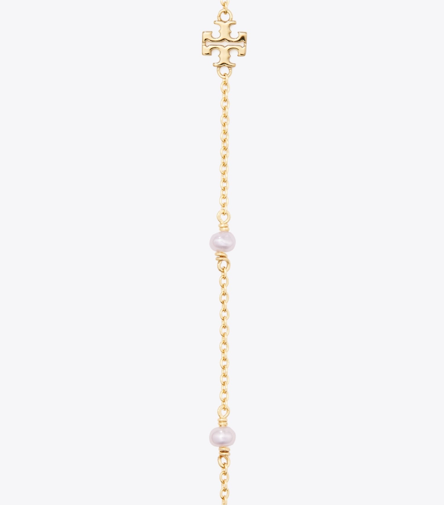 Tory Burch Moondance Pearl Necklace - Tory Gold / Pearl