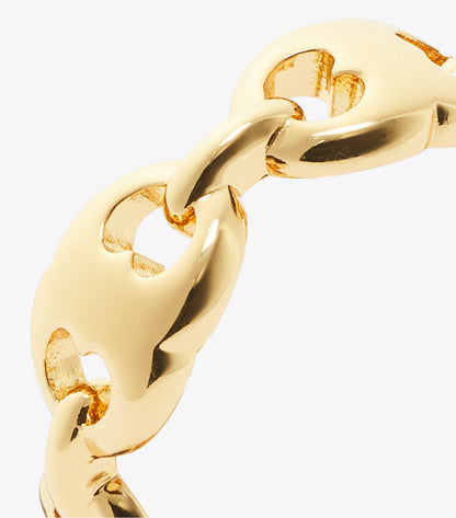 Tory Burch Gemini Link Ring - Light Brass