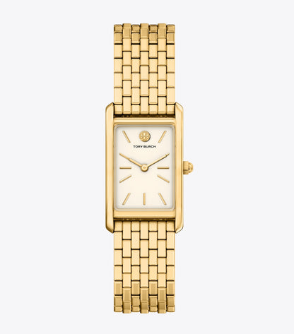 Tory Burch Slim Eleanor Watch - Ivory/Gold