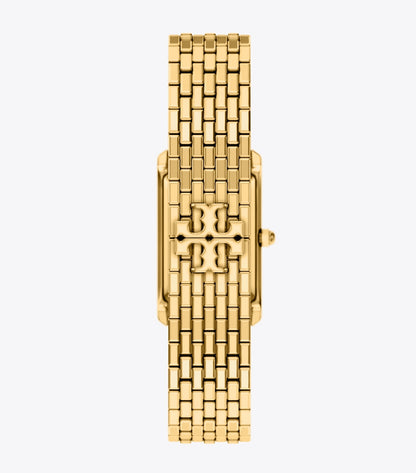 Tory Burch Slim Eleanor Watch - Ivory/Gold