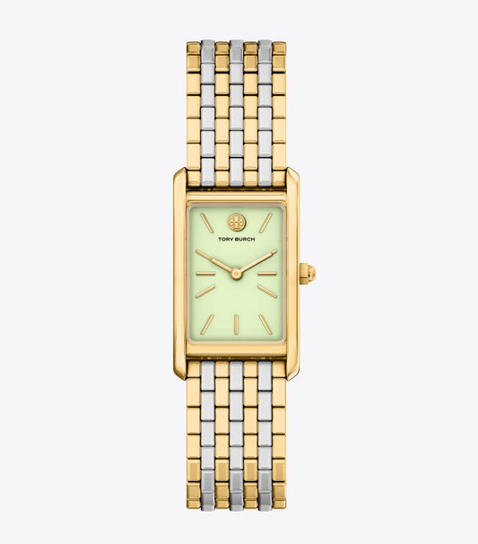 Tory Burch Slim Eleanor Watch - Mint Green/Two-Tone