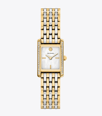 Tory Burch Small Eleanor Watch - Mop/Stones/Two-Tone