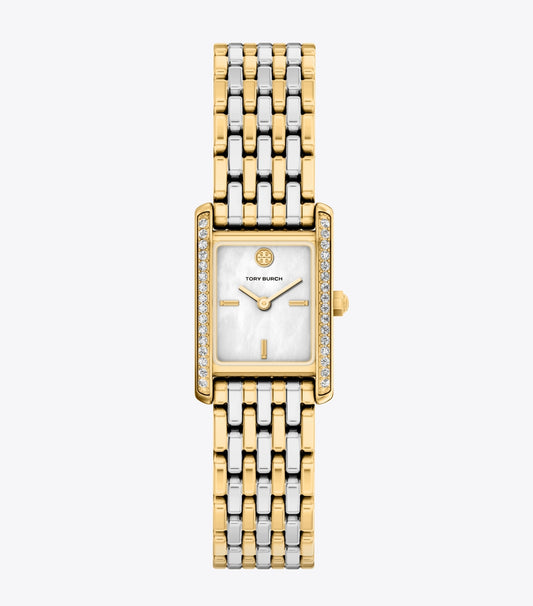 Tory Burch Small Eleanor Watch - Mop/Stones/Two-Tone