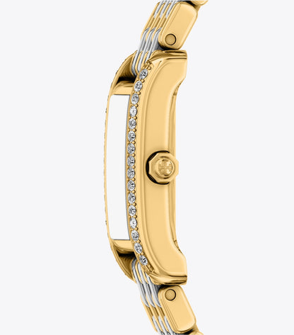 Tory Burch Small Eleanor Watch - Mop/Stones/Two-Tone