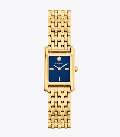 Tory Burch Small Eleanor Watch - Navy/Gold
