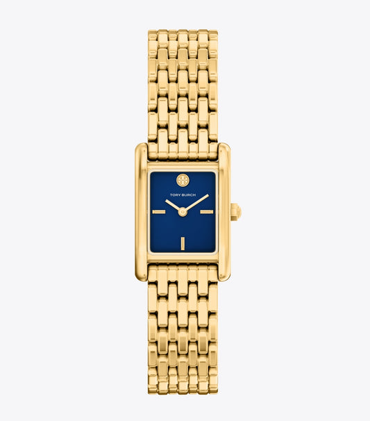 Tory Burch Small Eleanor Watch - Navy/Gold