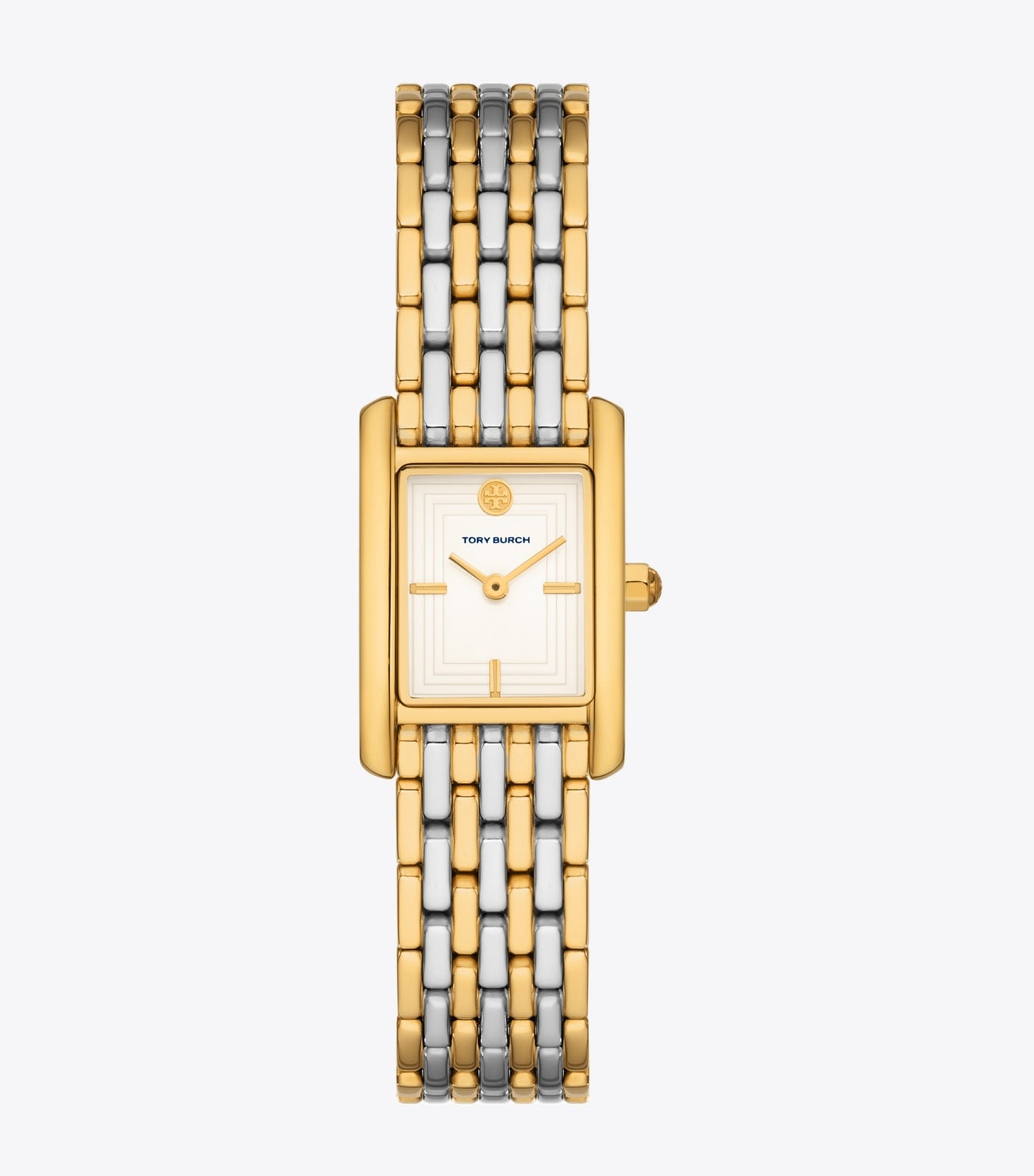 Tory Burch Small Eleanor Watch - Ivory / Two-Tone