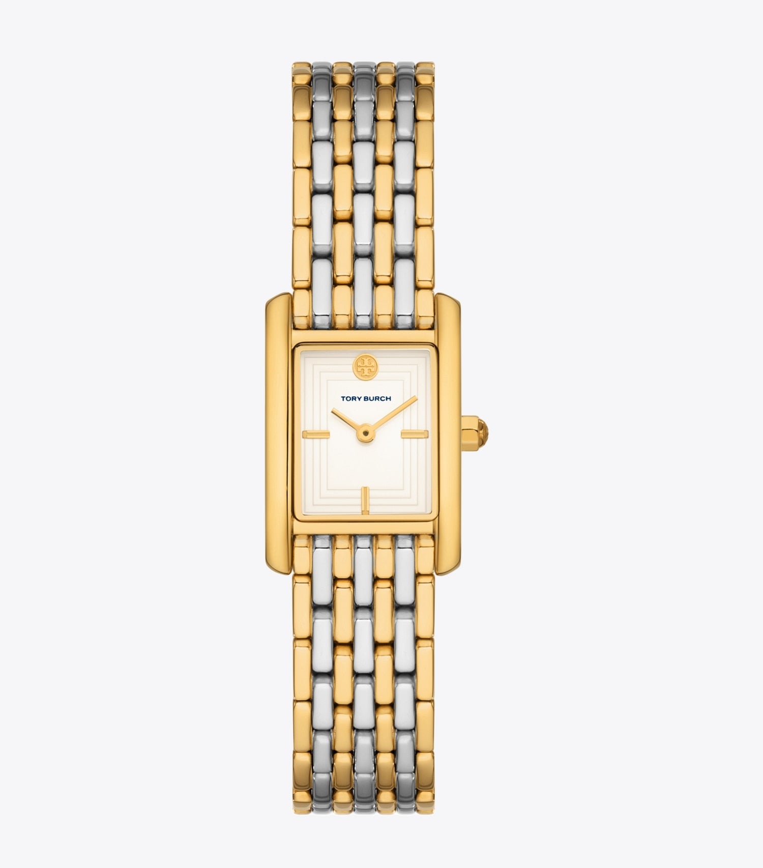 Tory Burch Small Eleanor Watch - Ivory / Two-Tone
