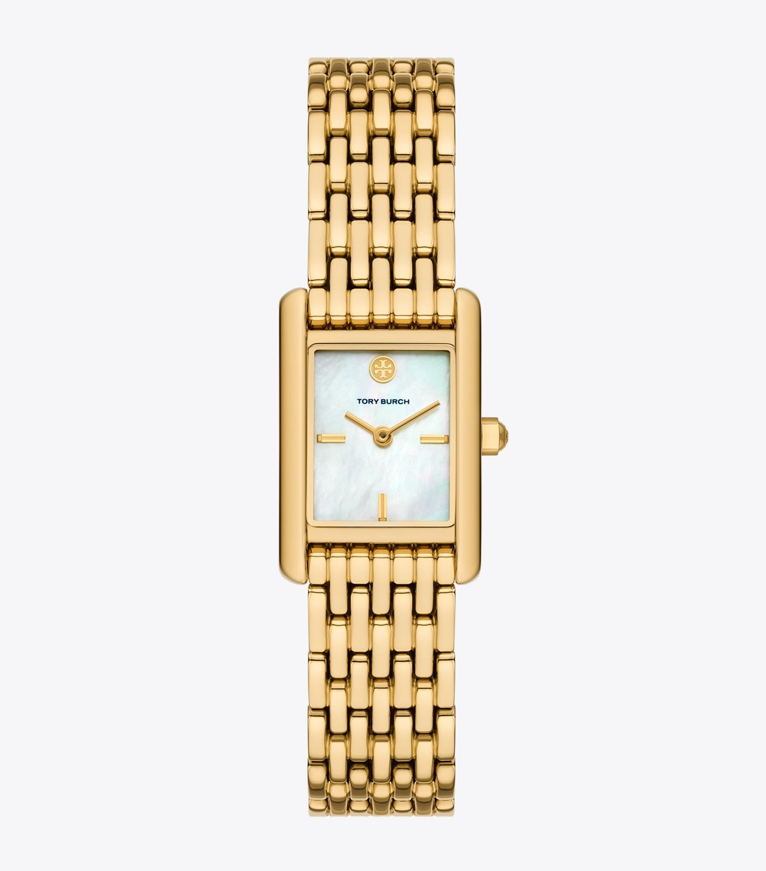 Tory Burch Small Eleanor Watch - White Mop/Gold