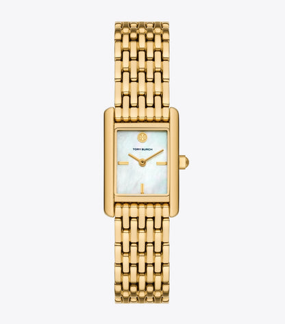 Tory Burch Small Eleanor Watch - White Mop/Gold