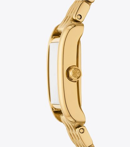Tory Burch Small Eleanor Watch - White Mop/Gold