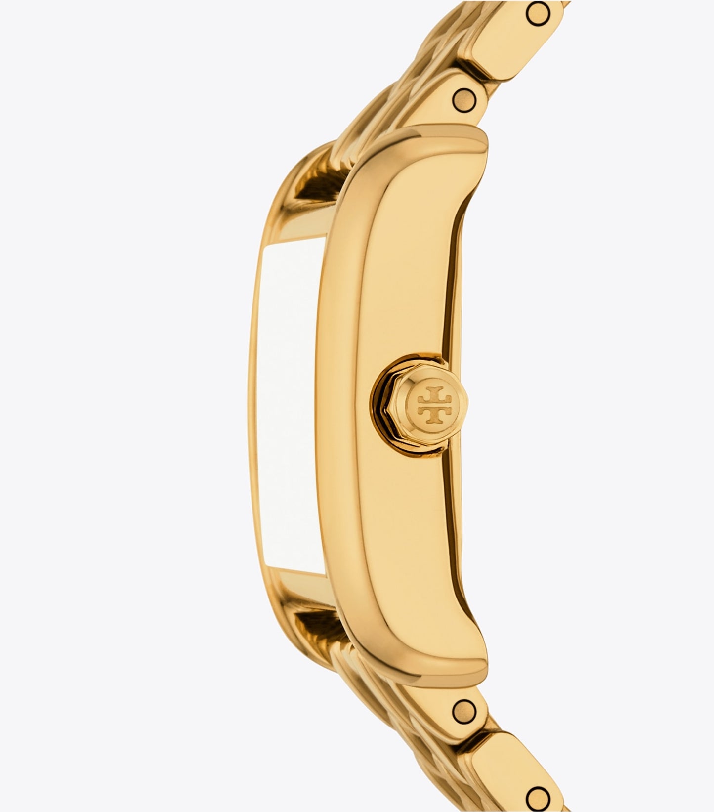 Tory Burch Mini Eleanor Double Wrap Watch - Ivory/Gold