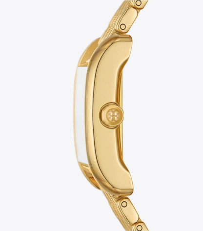 Tory Burch Eleanor Watch - Ivory/Gold