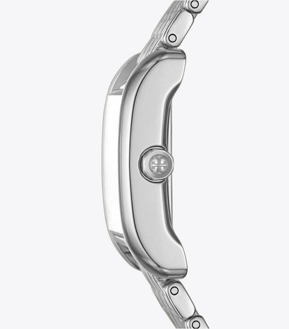 Tory Burch Eleanor Watch - Ivory/Silver