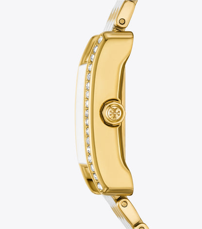 Tory Burch Eleanor Watch - Mop/Stones/Two-Tone