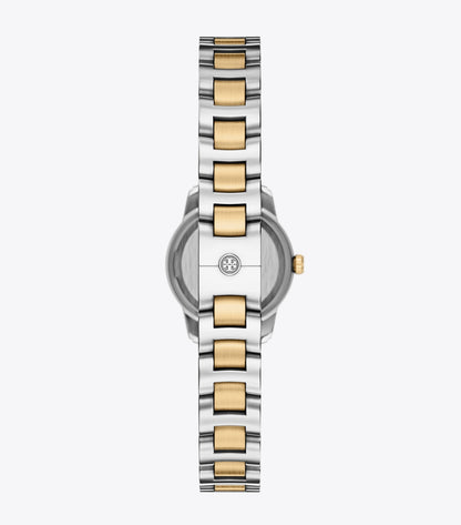 Tory Burch Mini Miller Watch - Mop/Two-Tone
