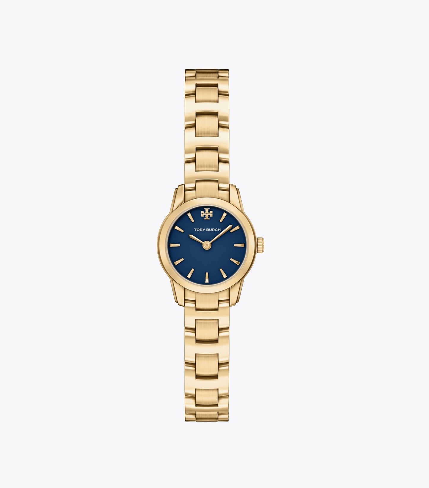 Tory Burch Mini Miller Watch - Navy/Pale Gold