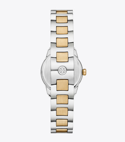 Tory Burch Small Miller Watch - Ivory/Two-Tone