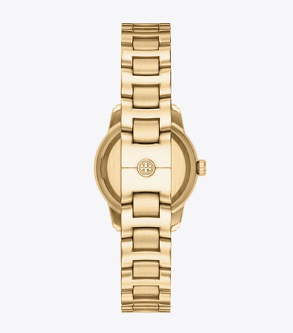 Tory Burch Small Miller Watch - Blue/Pale Gold