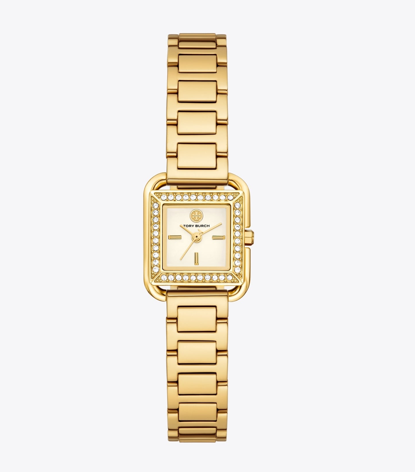 Tory Burch Small Kira Watch - Ivory/Stones/Gold