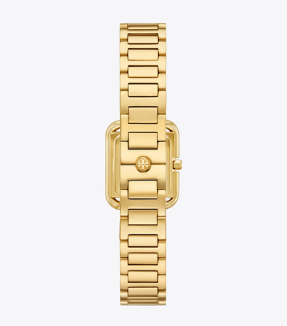 Tory Burch Small Kira Watch - Ivory/Stones/Gold