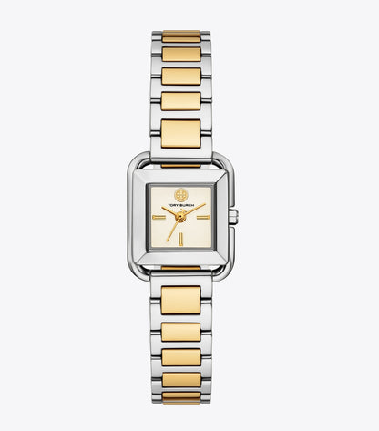 Tory Burch Small Kira Watch - Ivory/Two-Tone