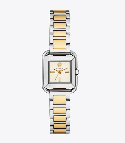 Tory Burch Small Kira Watch - Ivory/Two-Tone