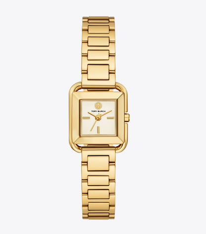 Tory Burch Small Kira Watch - Ivory/Gold