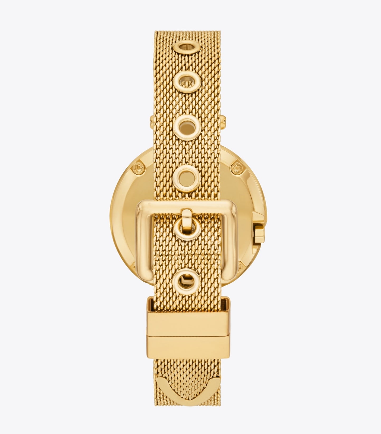 Tory Burch Small Pierced Watch - Ivory/Gold