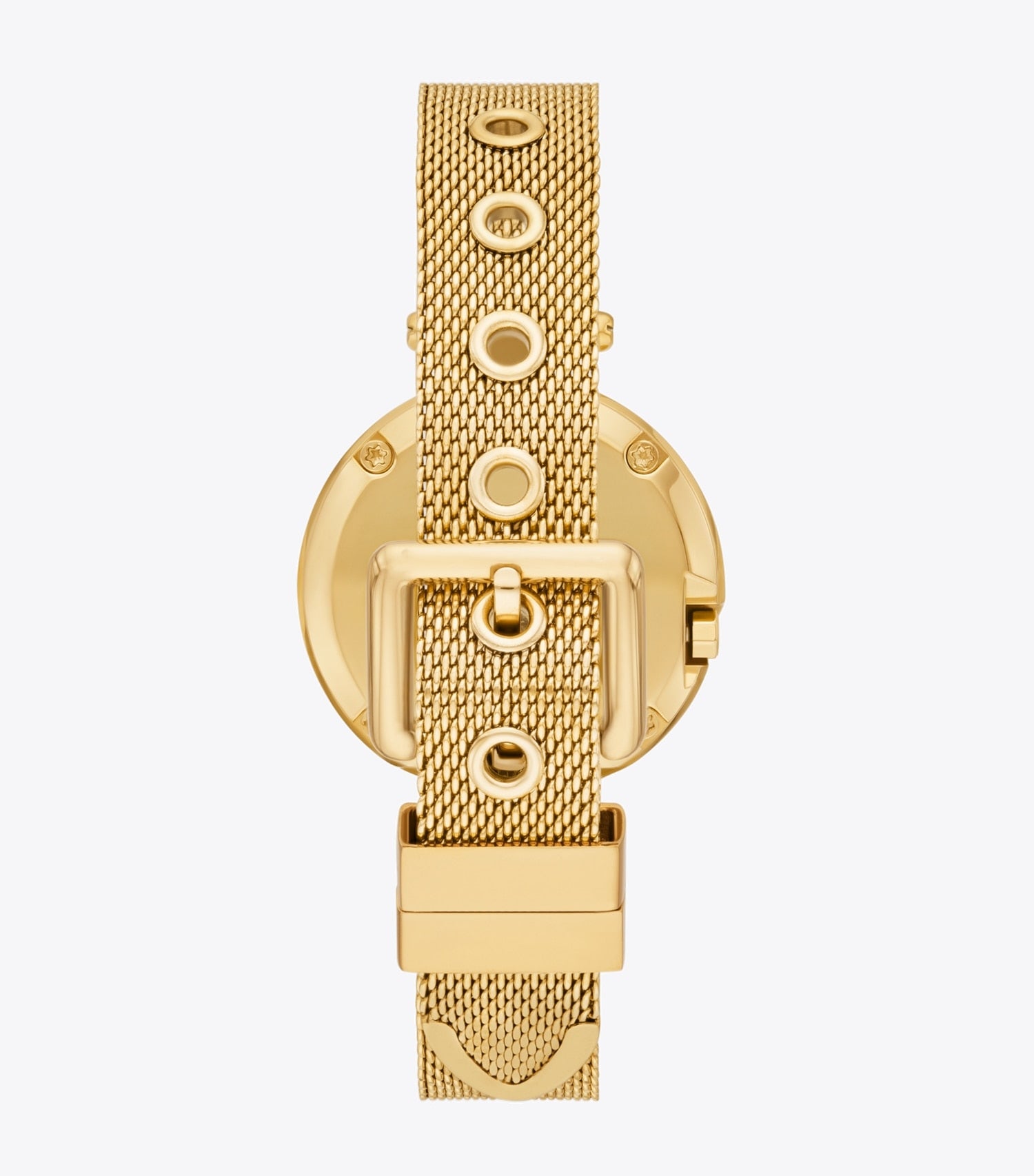 Tory Burch Small Pierced Watch - Ivory/Gold