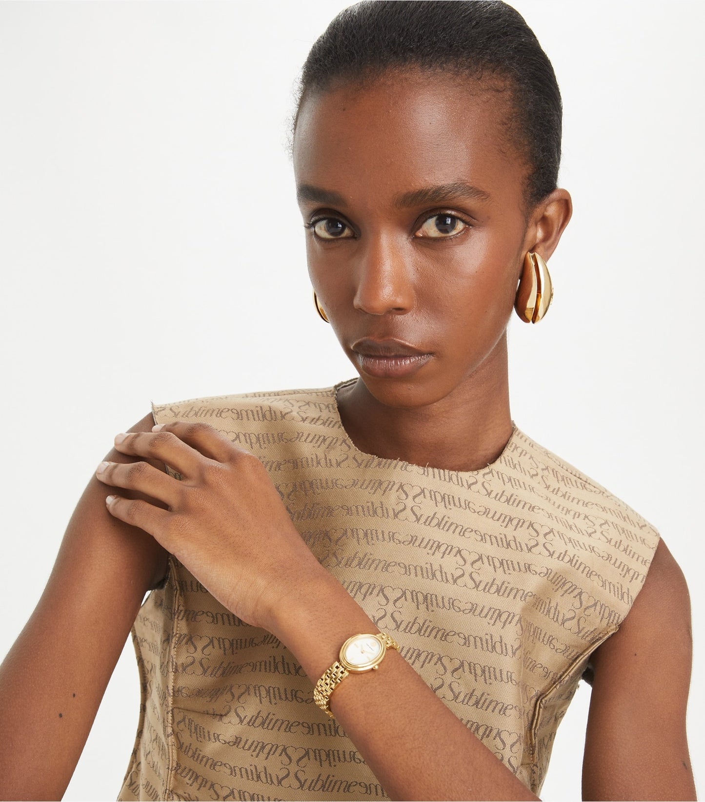 Tory Burch Oval Watch - Gold