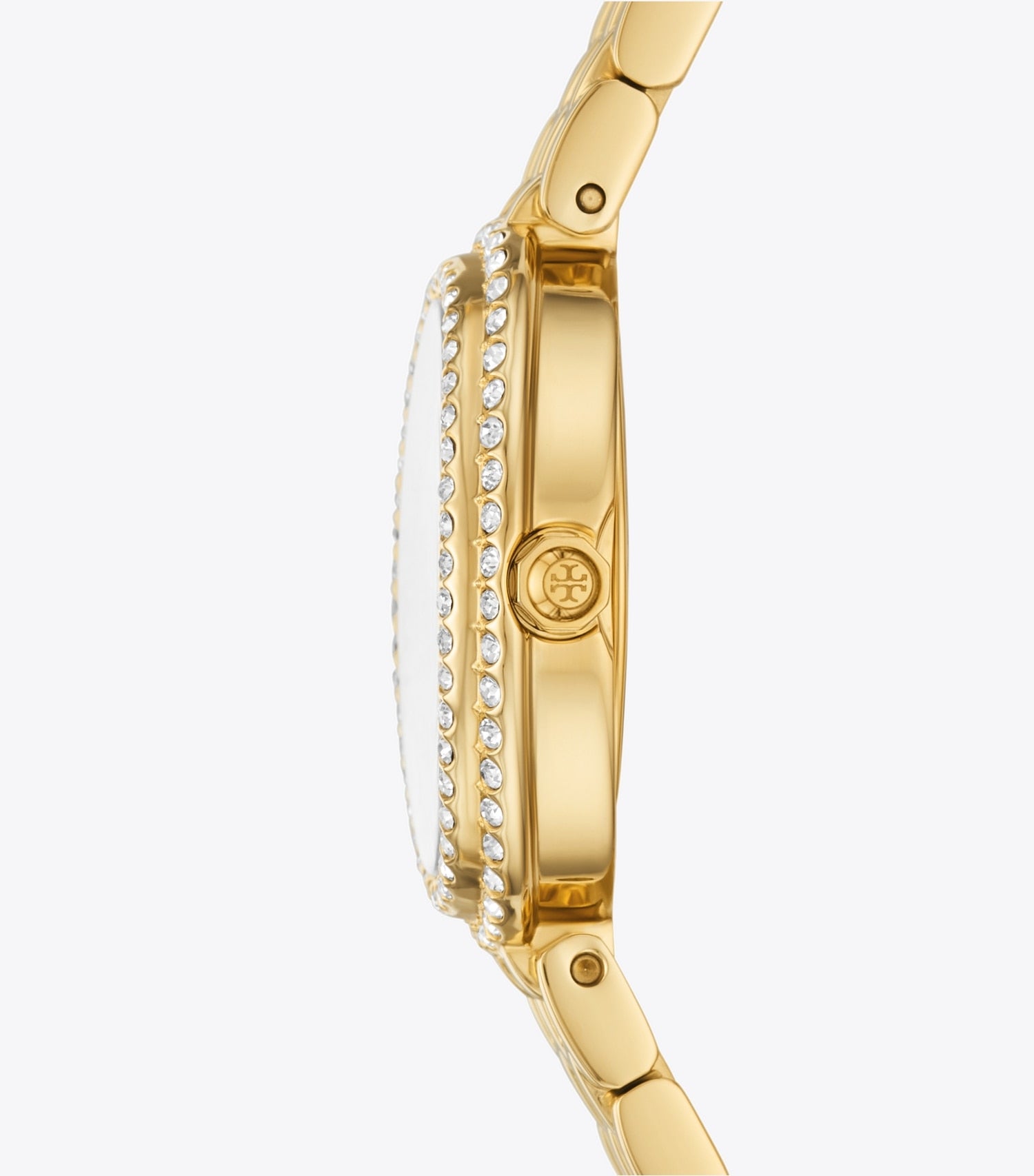 Tory Burch Oval Watch - Mop/Stones/Gold
