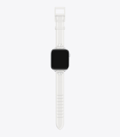 Tory Burch Single T Jelly Band for Apple Watch® - Clear