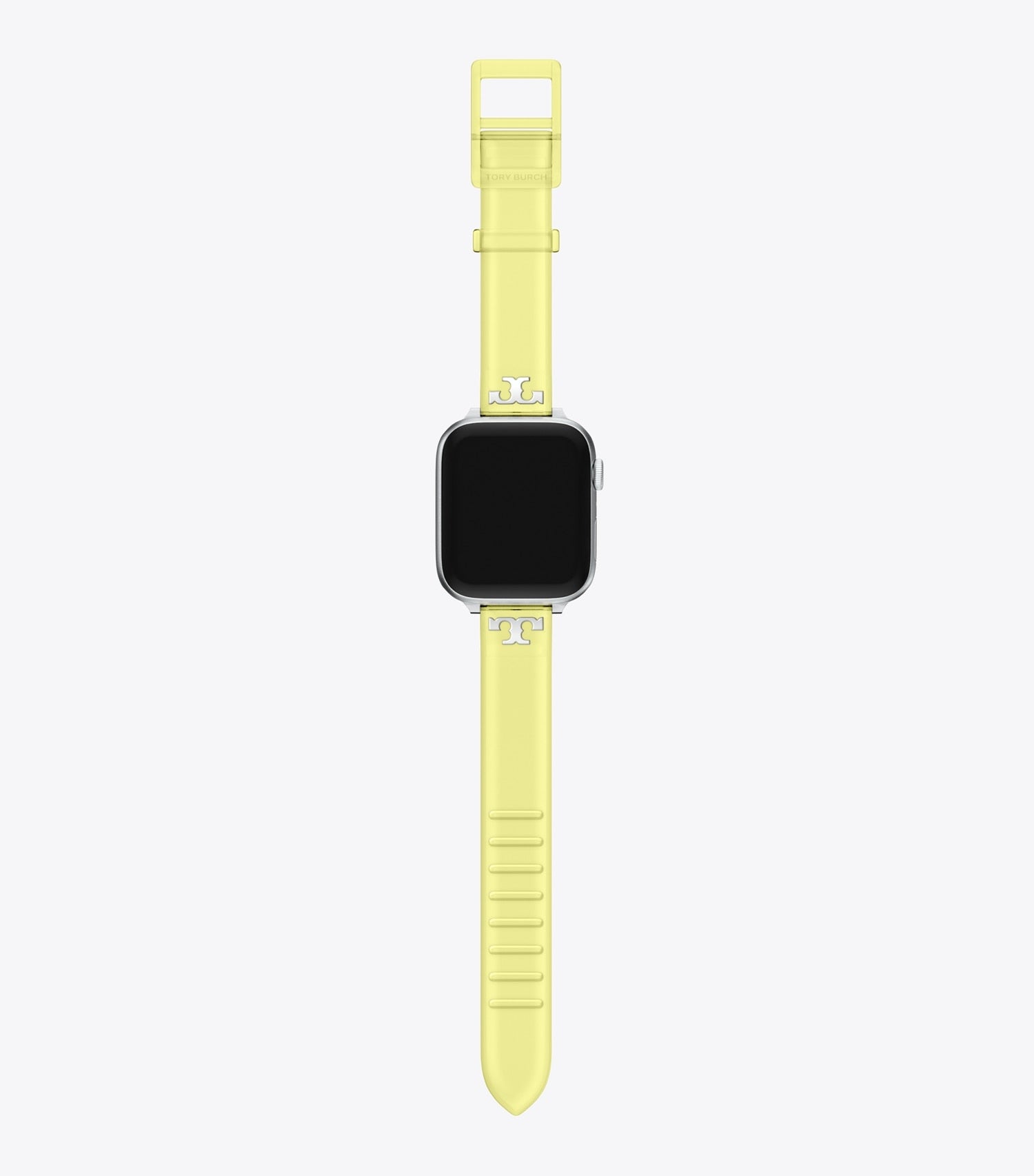 Tory Burch Single T Jelly Band for Apple Watch® - Light Yellow