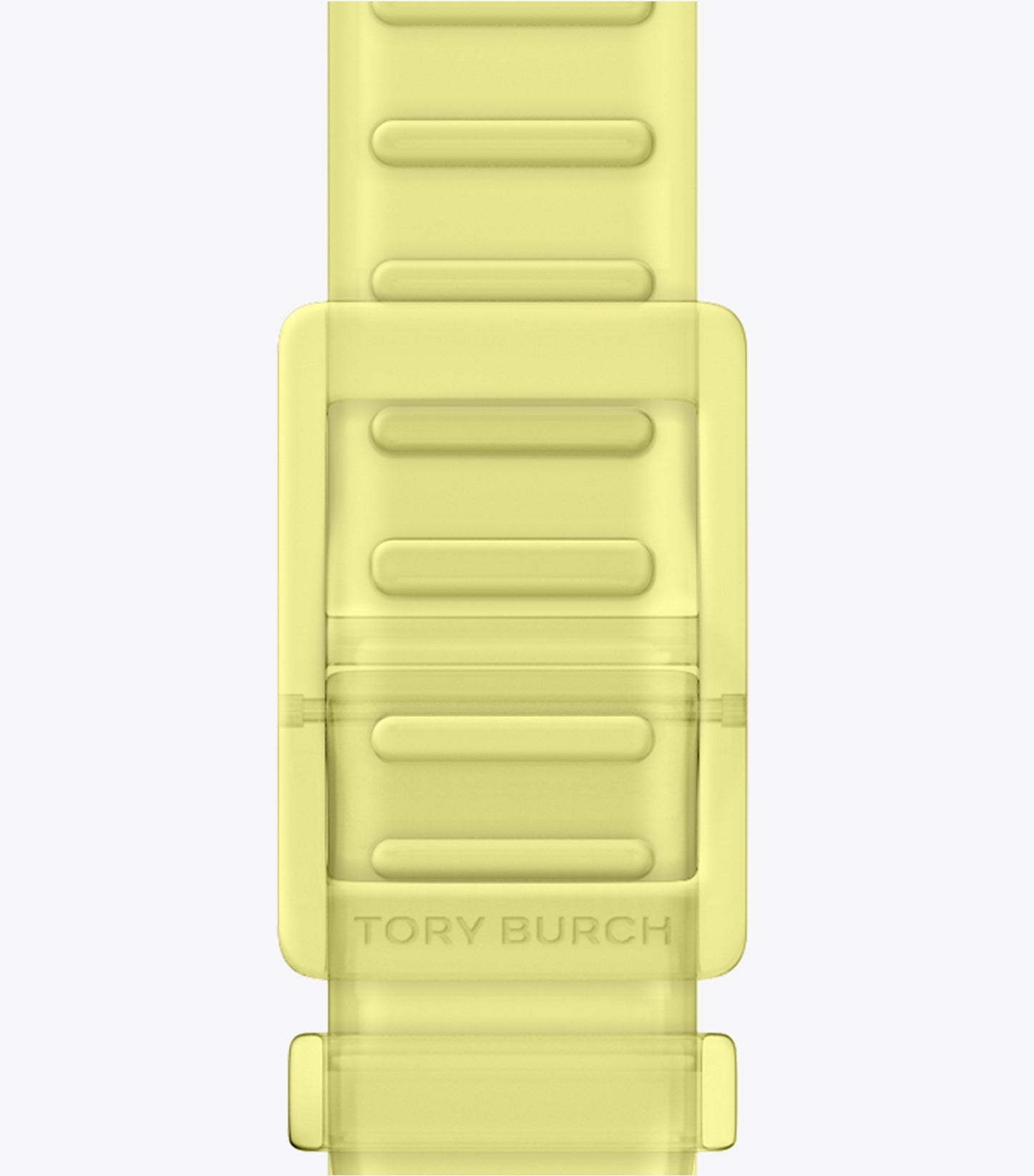 Tory Burch Single T Jelly Band for Apple Watch® - Light Yellow