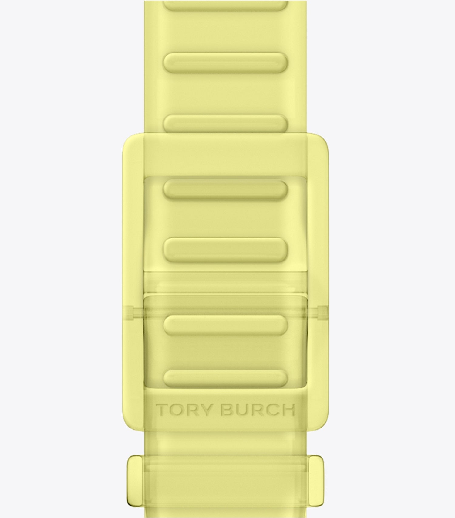 Tory Burch Single T Jelly Band for Apple Watch® - Light Yellow