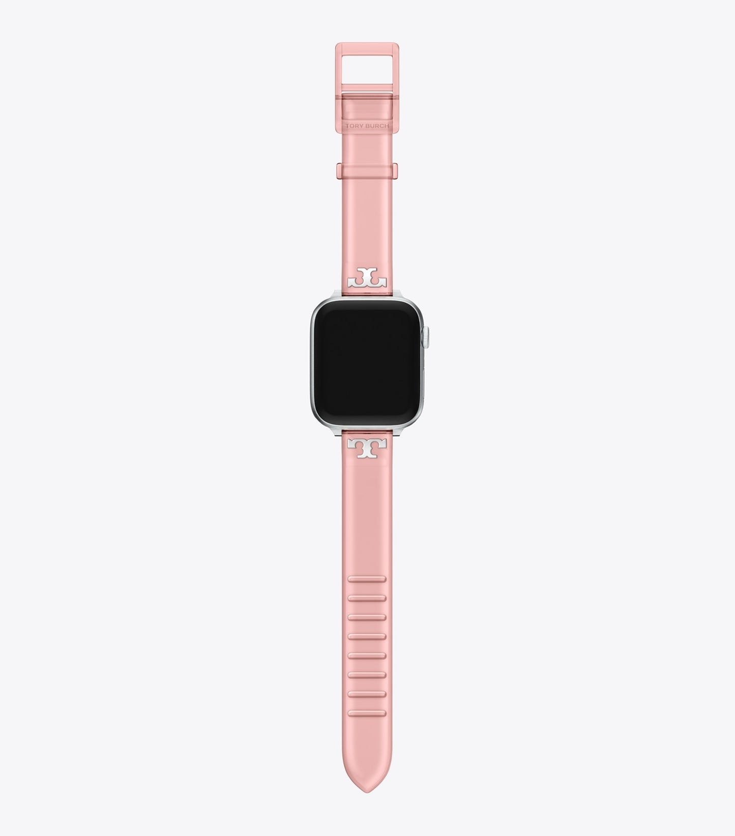 Tory Burch Single T Jelly Band for Apple Watch® - Light Pink