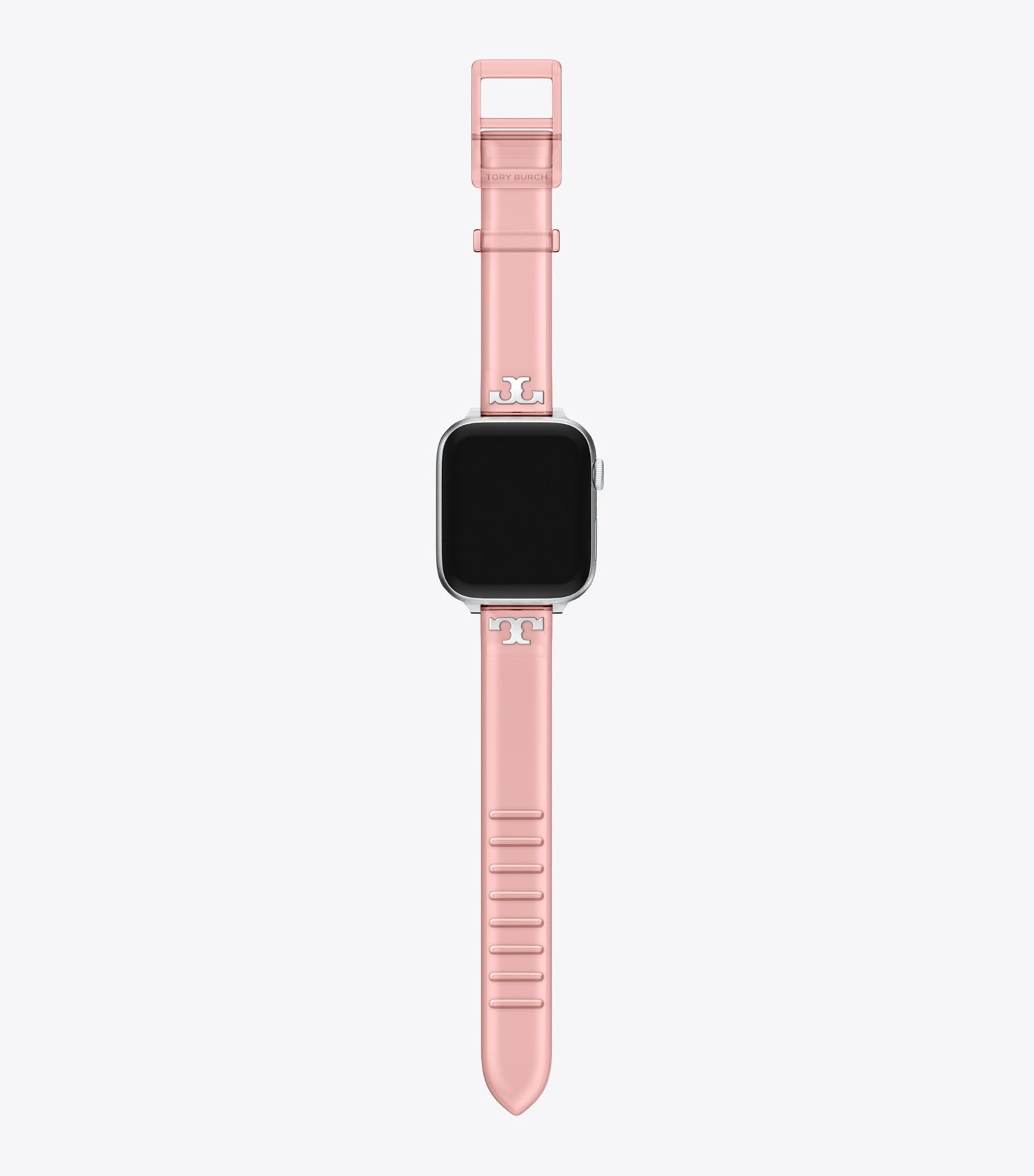 Tory Burch Single T Jelly Band for Apple Watch® - Light Pink
