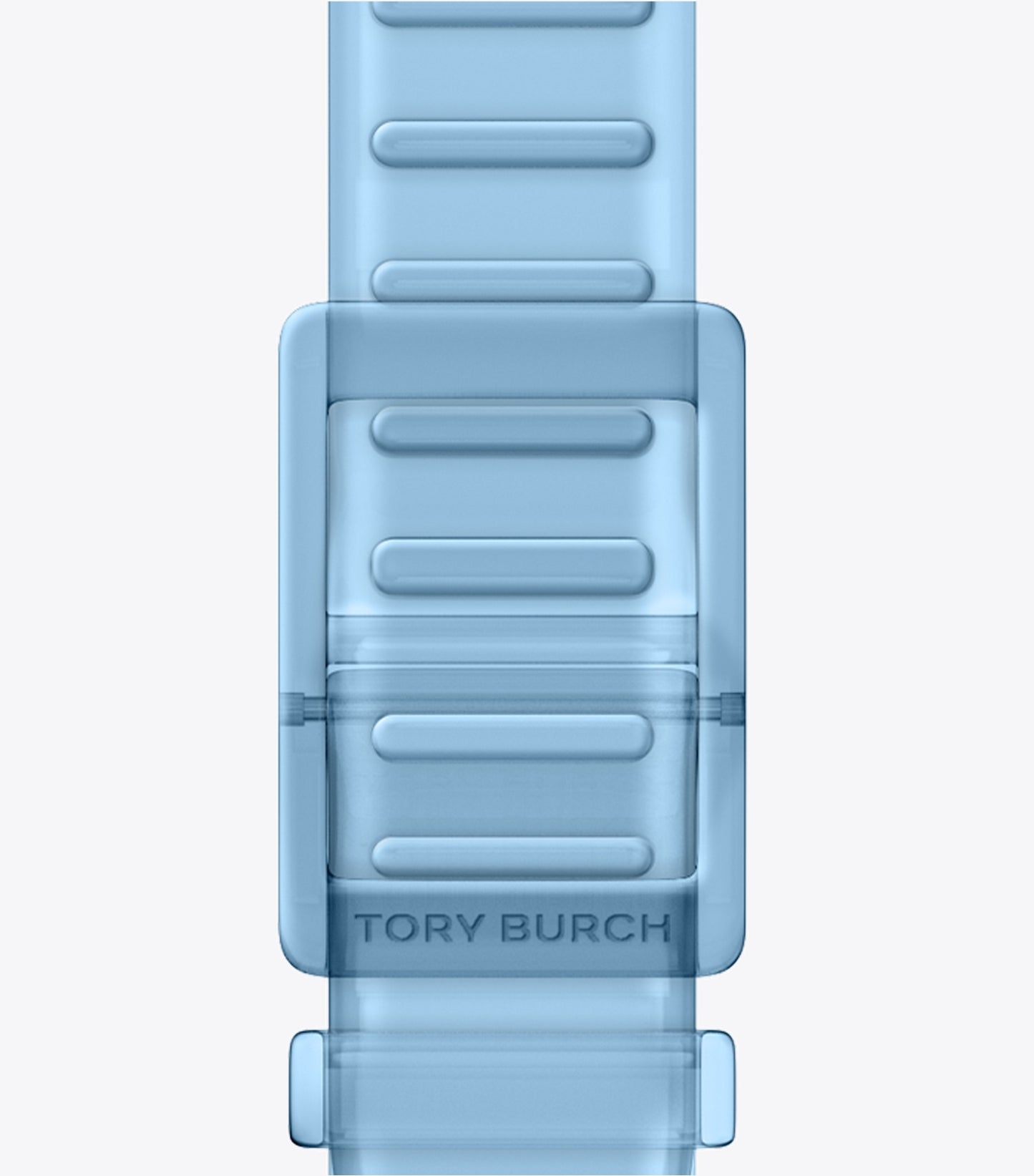 Tory Burch Single T Jelly Band for Apple Watch® - Light Blue